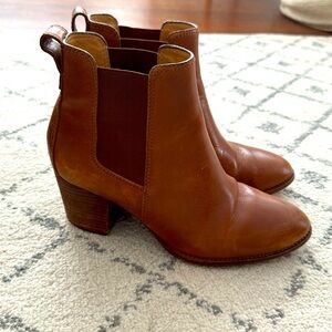 Madewell Tan Heeled Boots